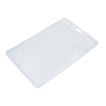 clear plastic oversized special event wallet