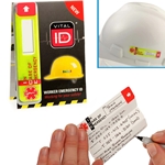 vital id in case of emergency safety tag WSID02